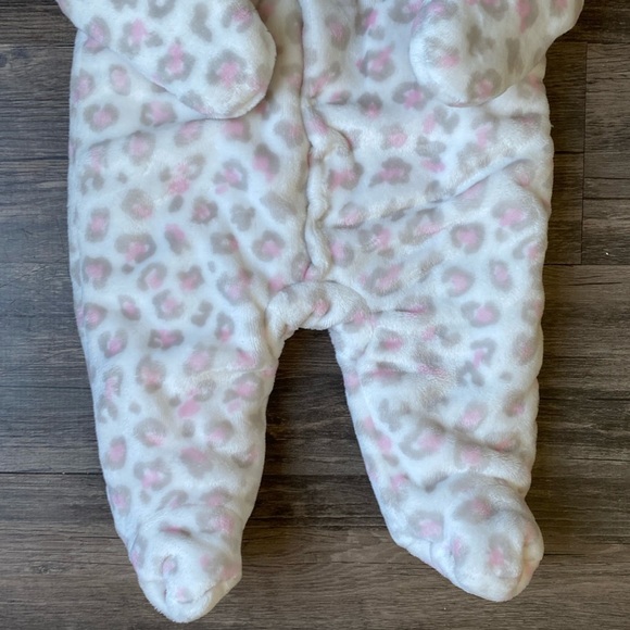 Koala Baby Girl’s Pink & Beige Snowsuit Size 0-3 Months - Picture 3 of 7